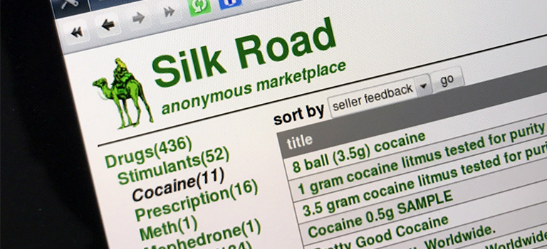 Dark Web Silk Road anonymous marketplace drugs index